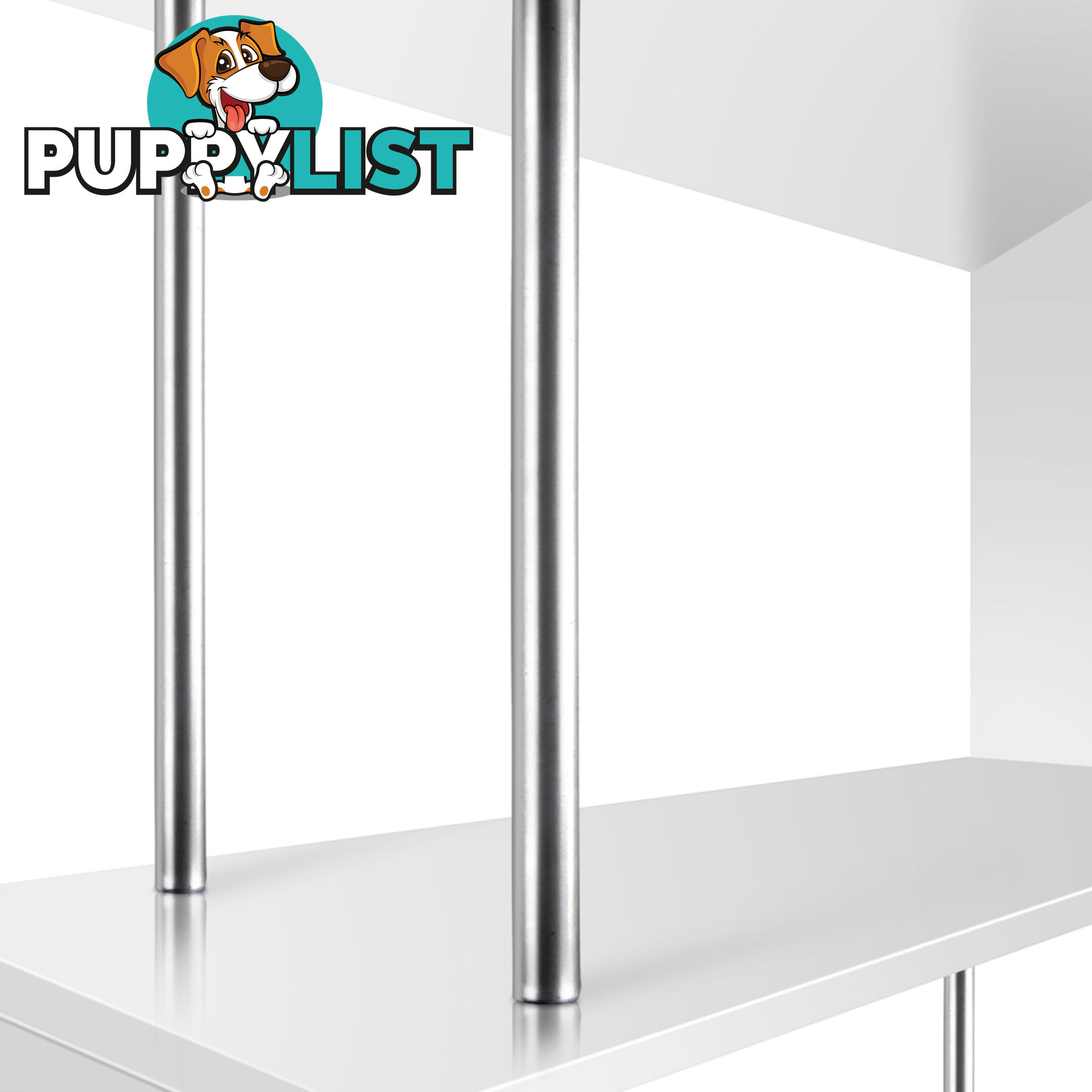 5 Tier Display/Book/Storage Shelf Unit White