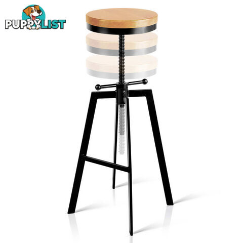 Adjustable Height Industrial Stool