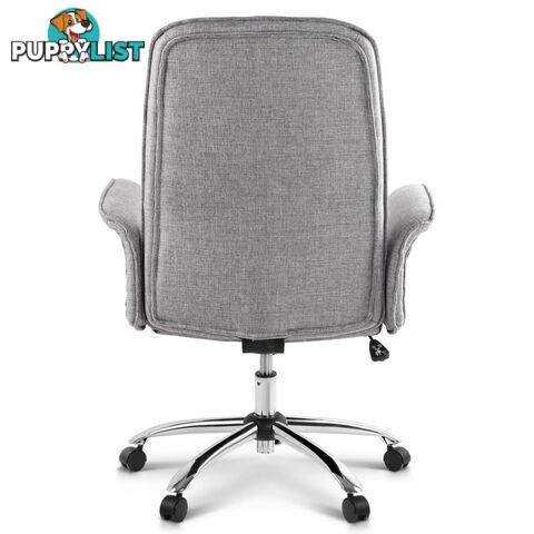 Modern Office Desk Executive Fabric Chair - Grey