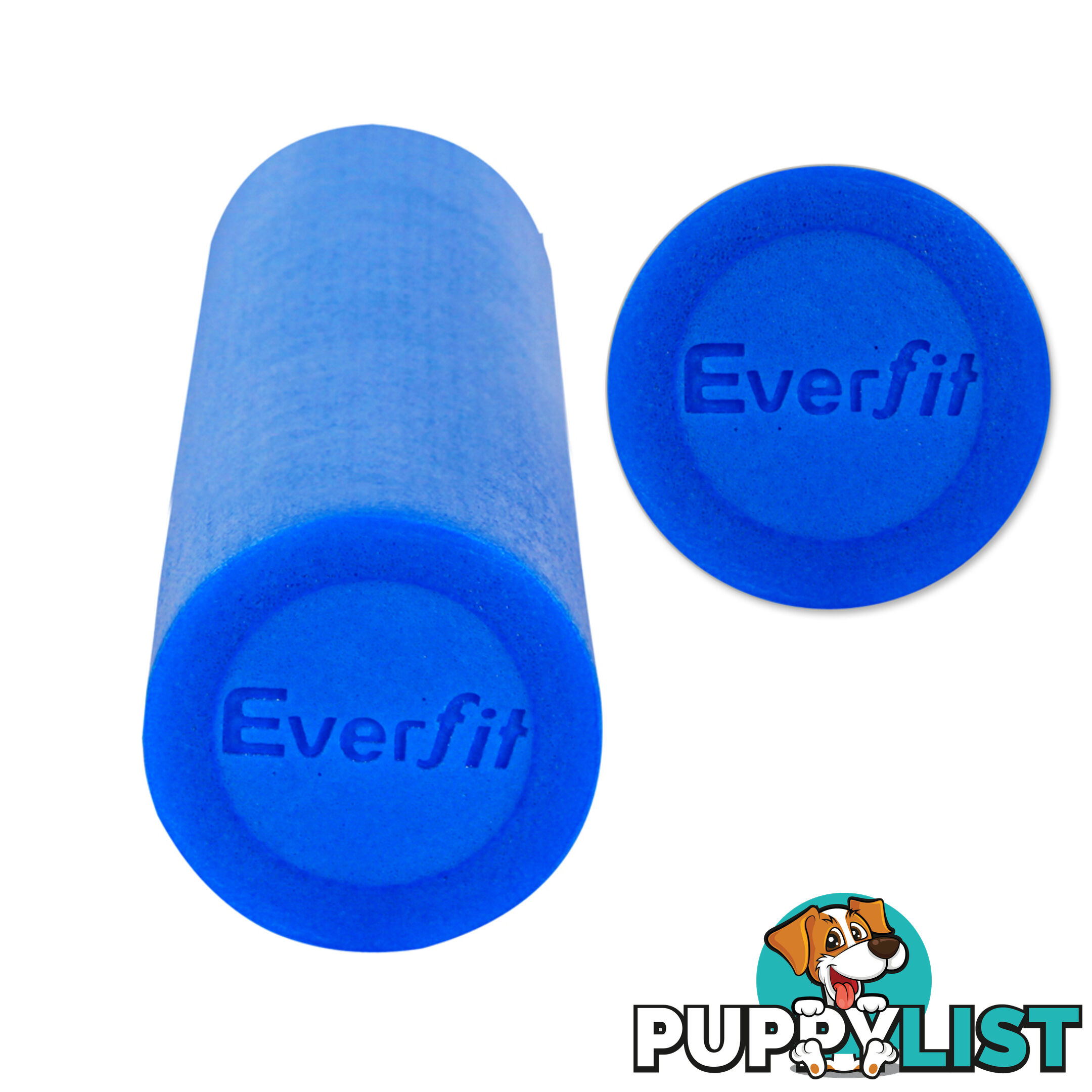 Yoga Gym Pilates EPE Stick Foam Roller Blue 45 x 15cm