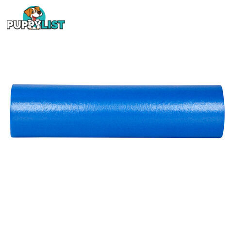 Yoga Gym Pilates EPE Stick Foam Roller Blue 45 x 15cm