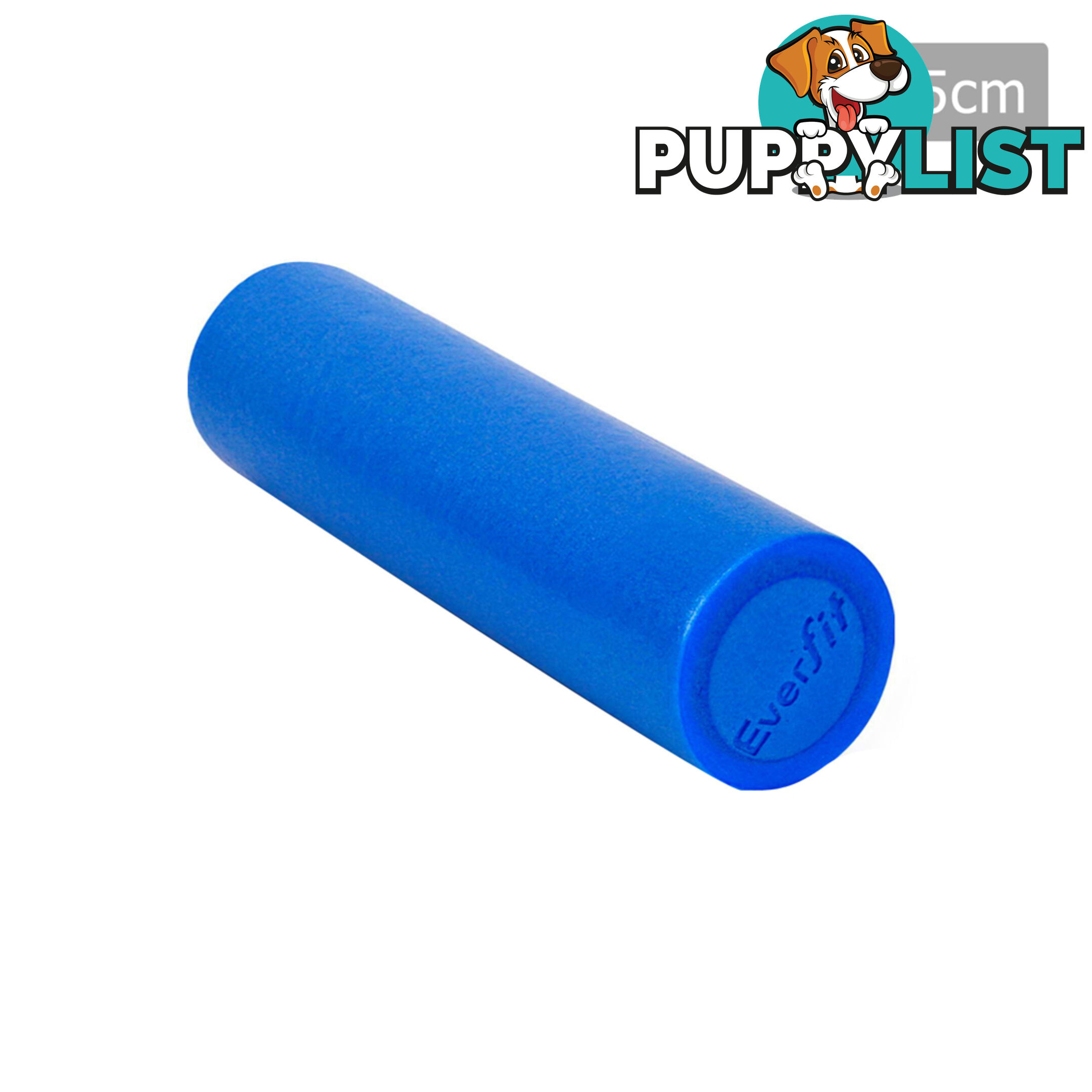 Yoga Gym Pilates EPE Stick Foam Roller Blue 45 x 15cm