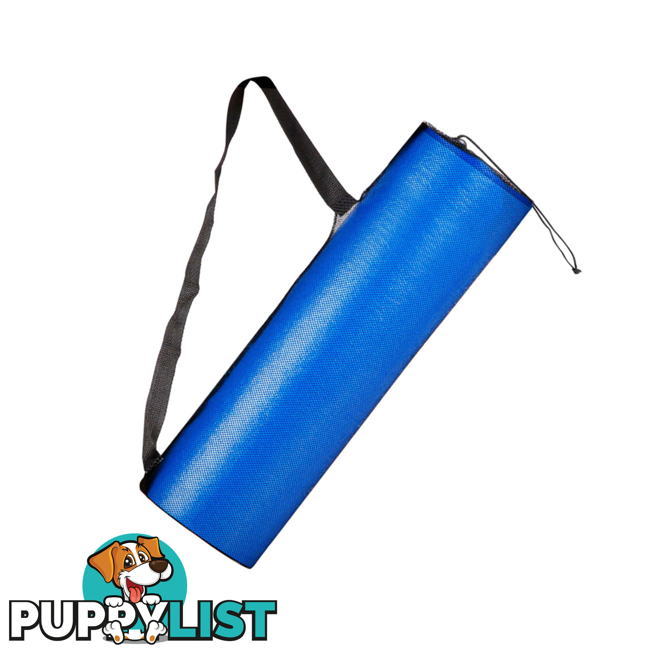 Yoga Gym Pilates EPE Stick Foam Roller Blue 45 x 15cm