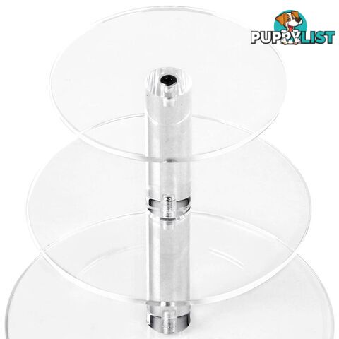 7 Tier Clear Acrylic Cake Stand 65CM