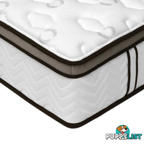 Latex Euro Top Pocket Spring Mattress Back Support Double