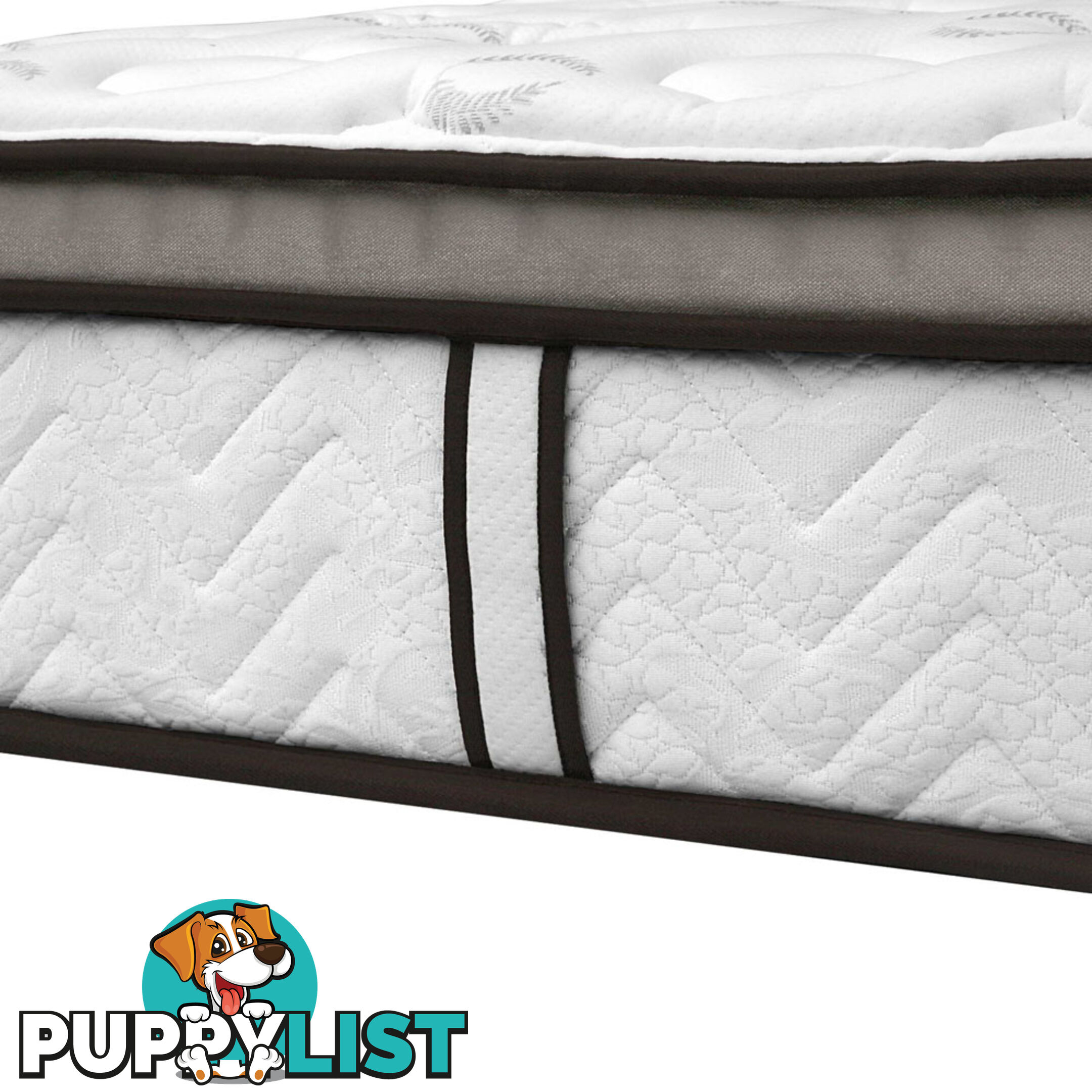 Latex Euro Top Pocket Spring Mattress Back Support Double