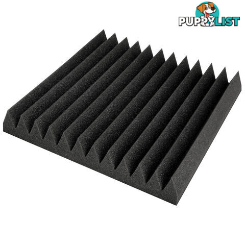 12 Teeth Wedge 30 x 30cm Acoustic Foam Panels x 40