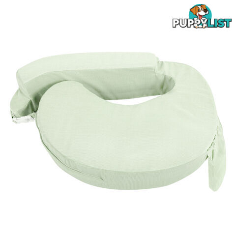 Baby Breast Feeding Support Memory Foam Pillow w/ Zip Cover Green