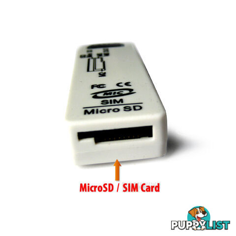 USB All-in-One Card Reader with MicroSD and 3G SIM Support