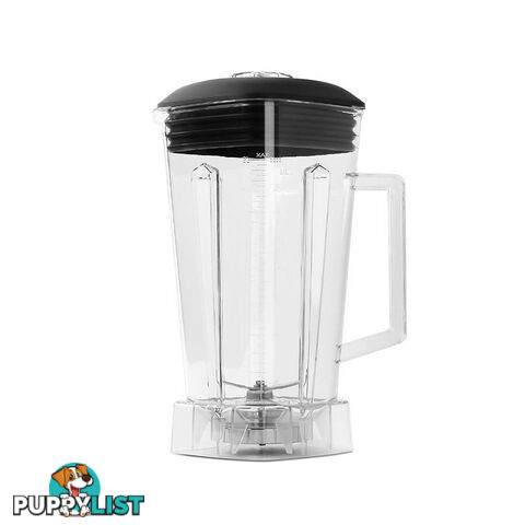 2-in-1 Food Processor & Blender 2L - Black