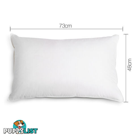 Set of 4 Pillows - 2 Firm & 2 Medium