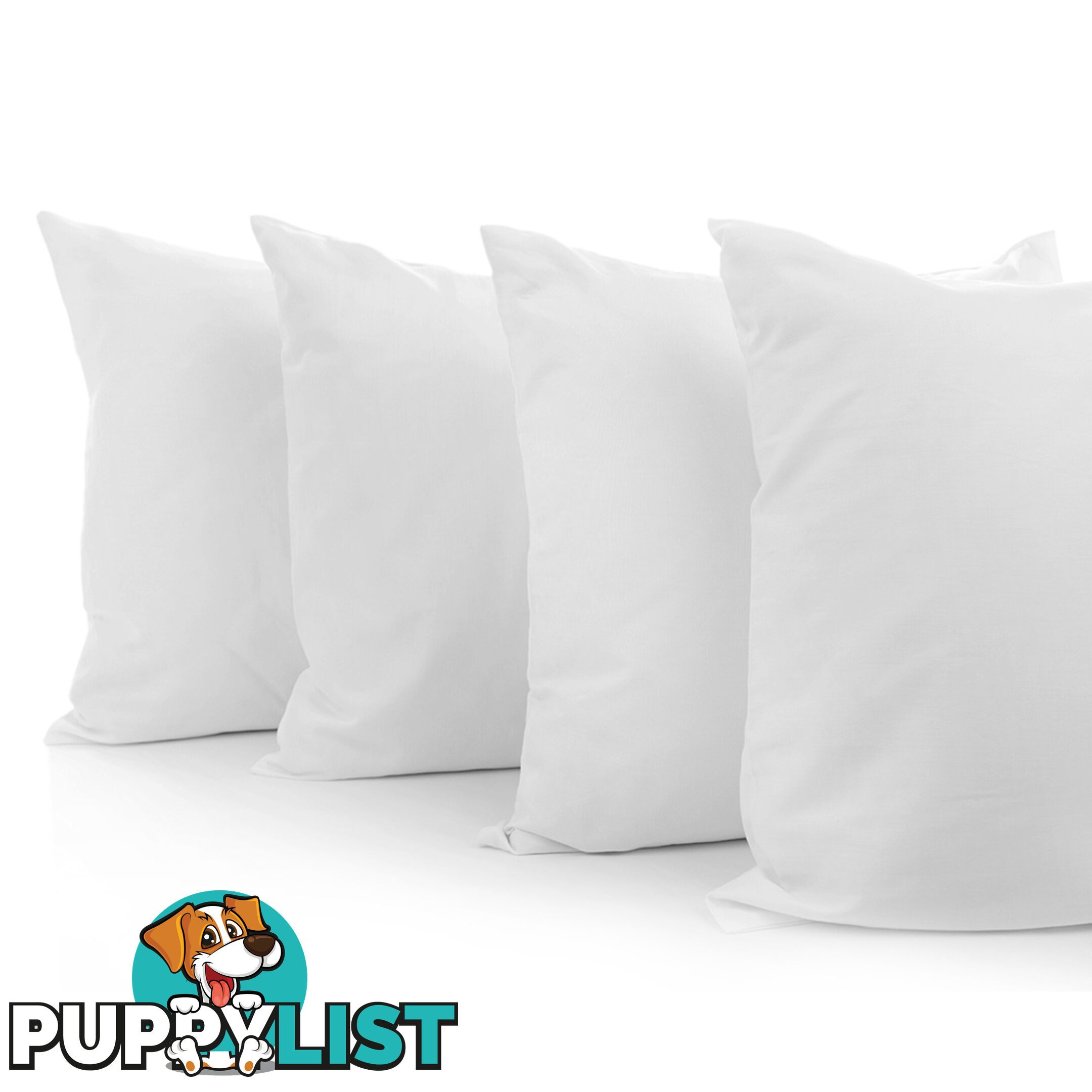 Set of 4 Pillows - 2 Firm & 2 Medium