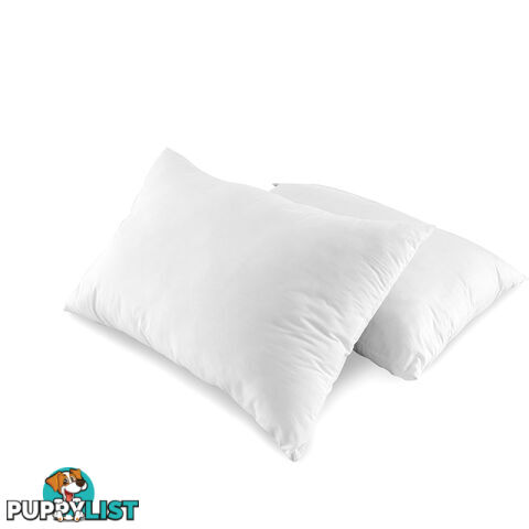 Set of 4 Pillows - 2 Firm & 2 Medium