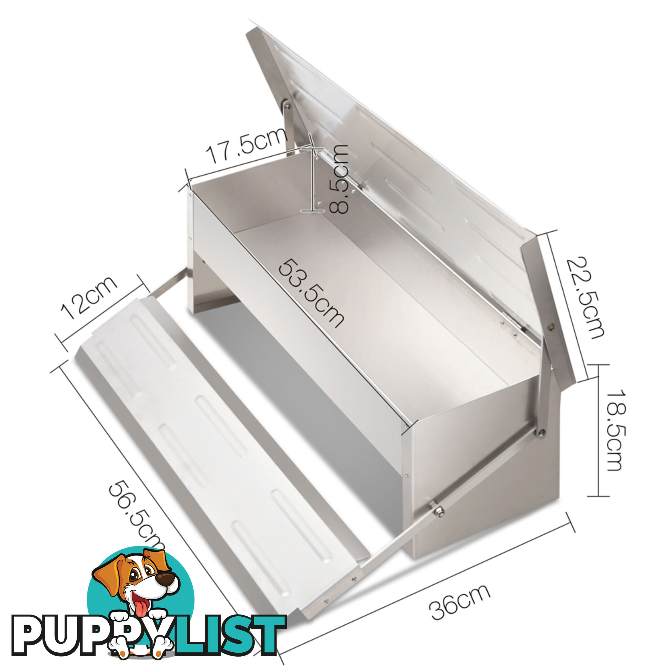 Aluminium Automatic Chicken Feeder 4.7KG