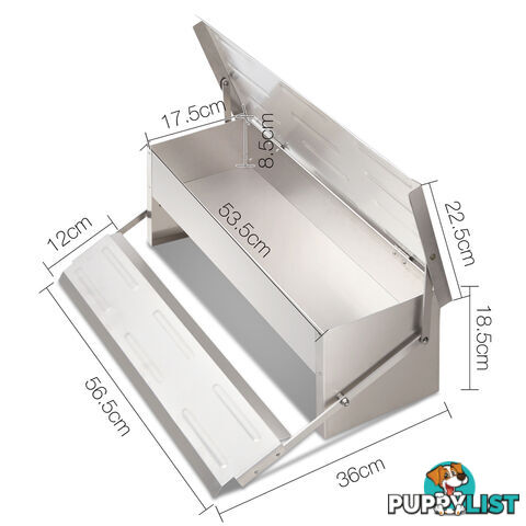 Aluminium Automatic Chicken Feeder 4.7KG