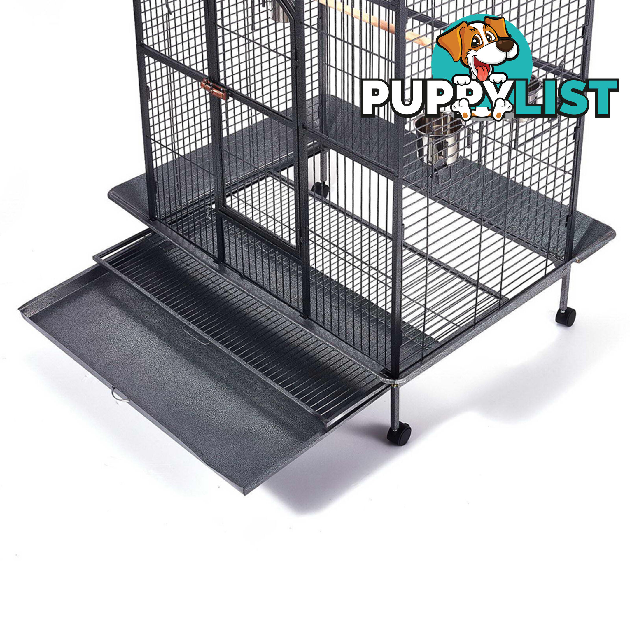 Large Bird Parrot Cage with Wheels