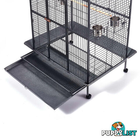 Large Bird Parrot Cage with Wheels