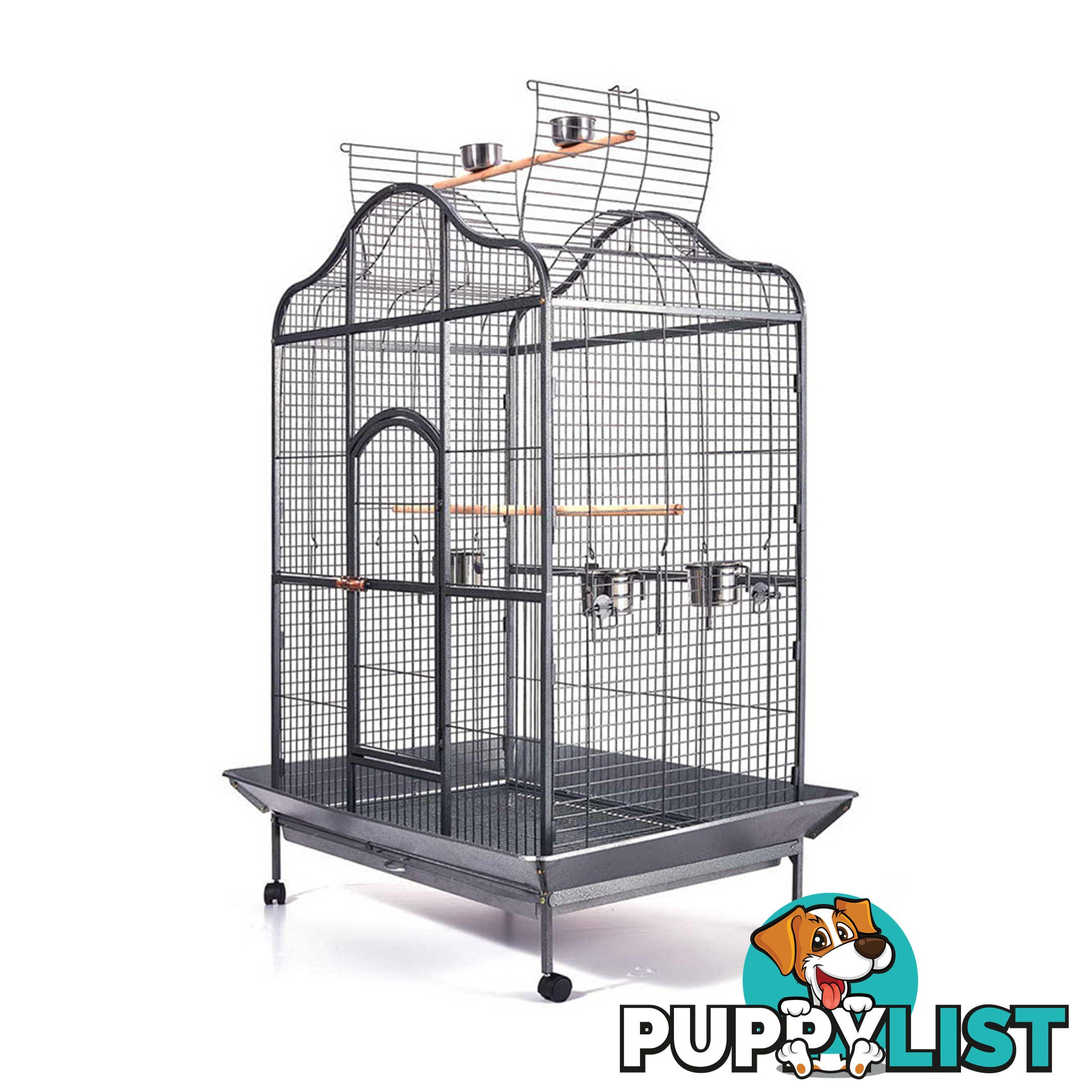 Large Bird Parrot Cage with Wheels