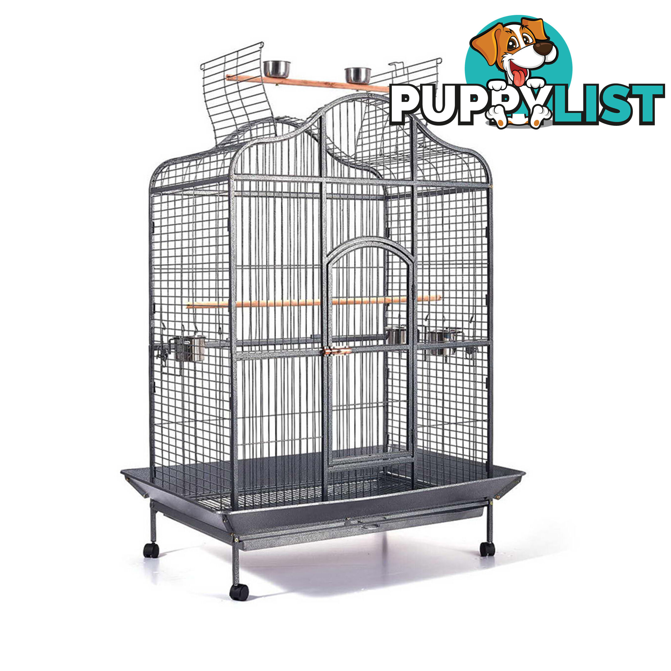 Large Bird Parrot Cage with Wheels