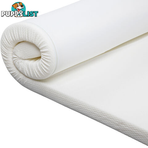 Visco Elastic Memory Foam Mattress Topper 5cm Double