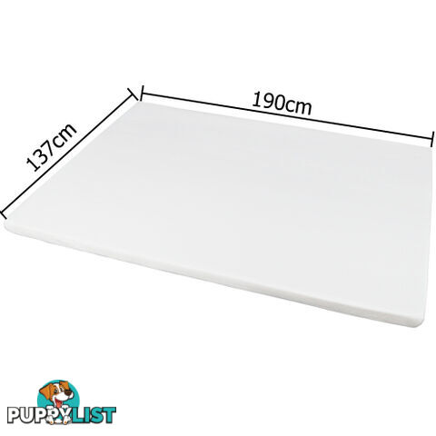 Visco Elastic Memory Foam Mattress Topper 5cm Double