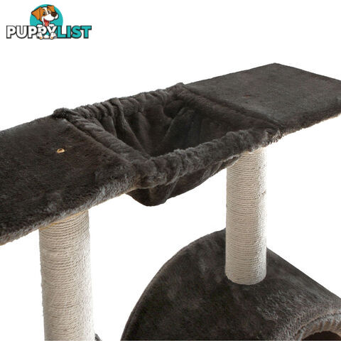 Cat Scratching Poles Post Furniture Tree 100cm Dark Grey