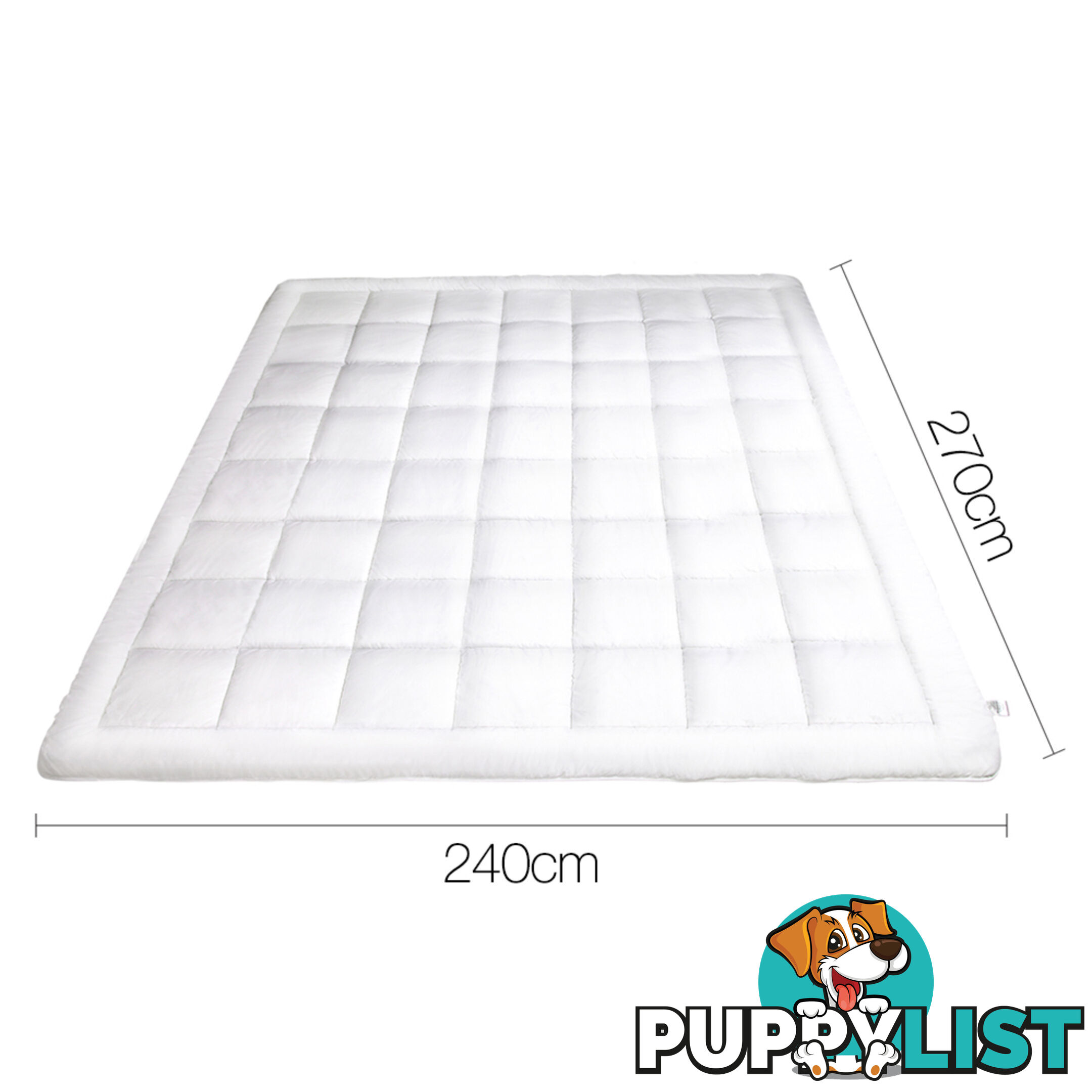 200GSM Microfibre Quilt - Super King