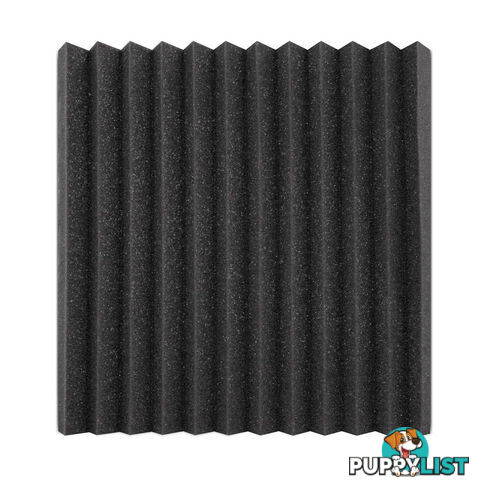 Set of 20 Studio Wedge Acoustic Foam Charcoal 30 x 30cm