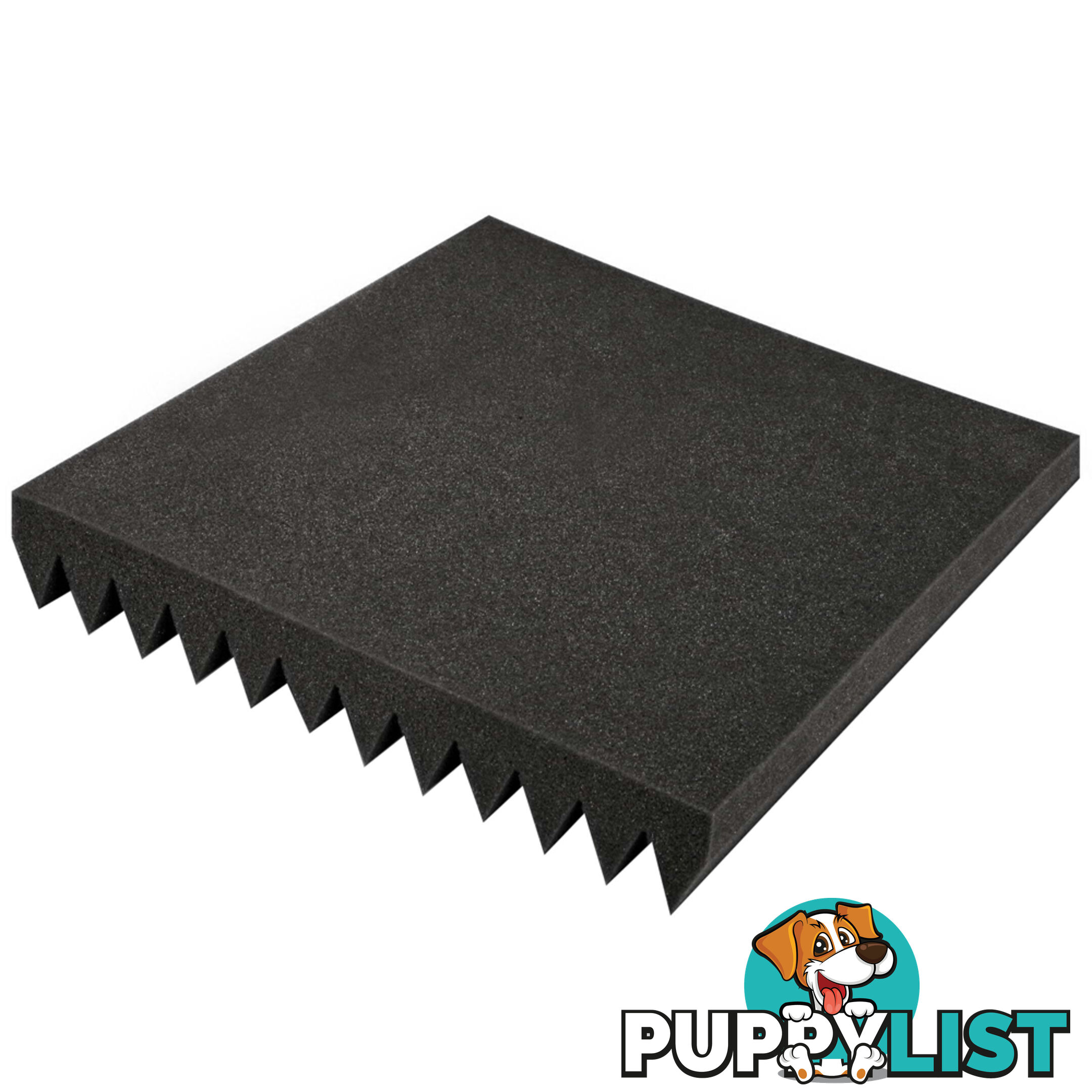 Set of 20 Studio Wedge Acoustic Foam Charcoal 30 x 30cm