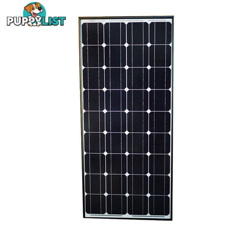 12V 100W SOLAR PANEL KIT HOME GENERATOR MONO CARAVAN CAMPING POWER CHARGING