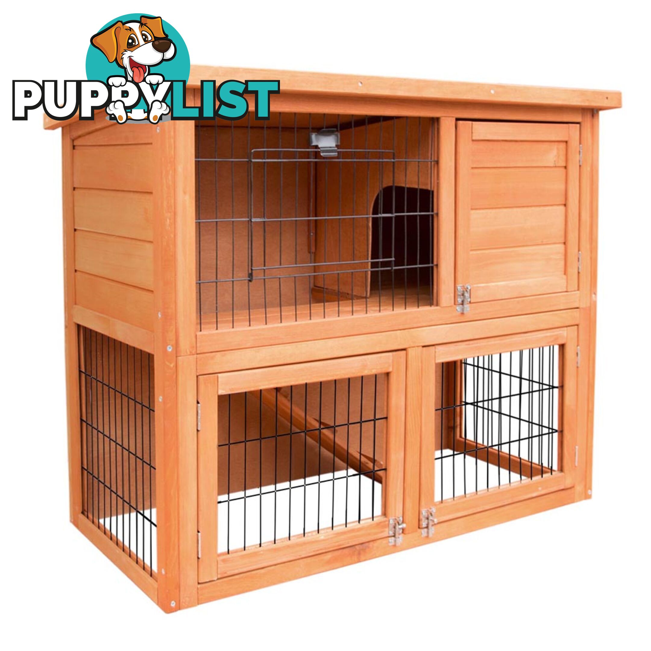 Double Storey Rabbit Hutch