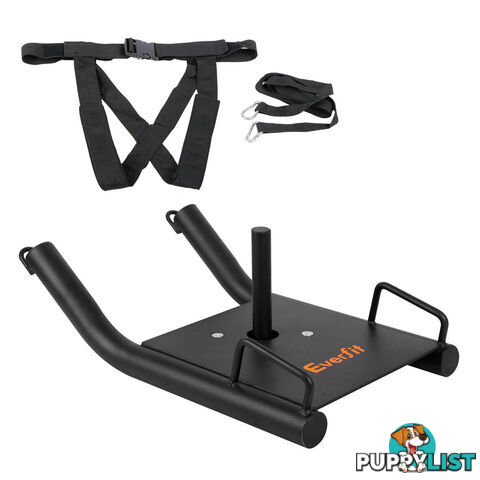 Fitness Power Sled Black