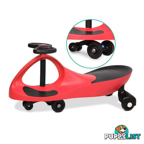 Pedal Free Swing Car - Red