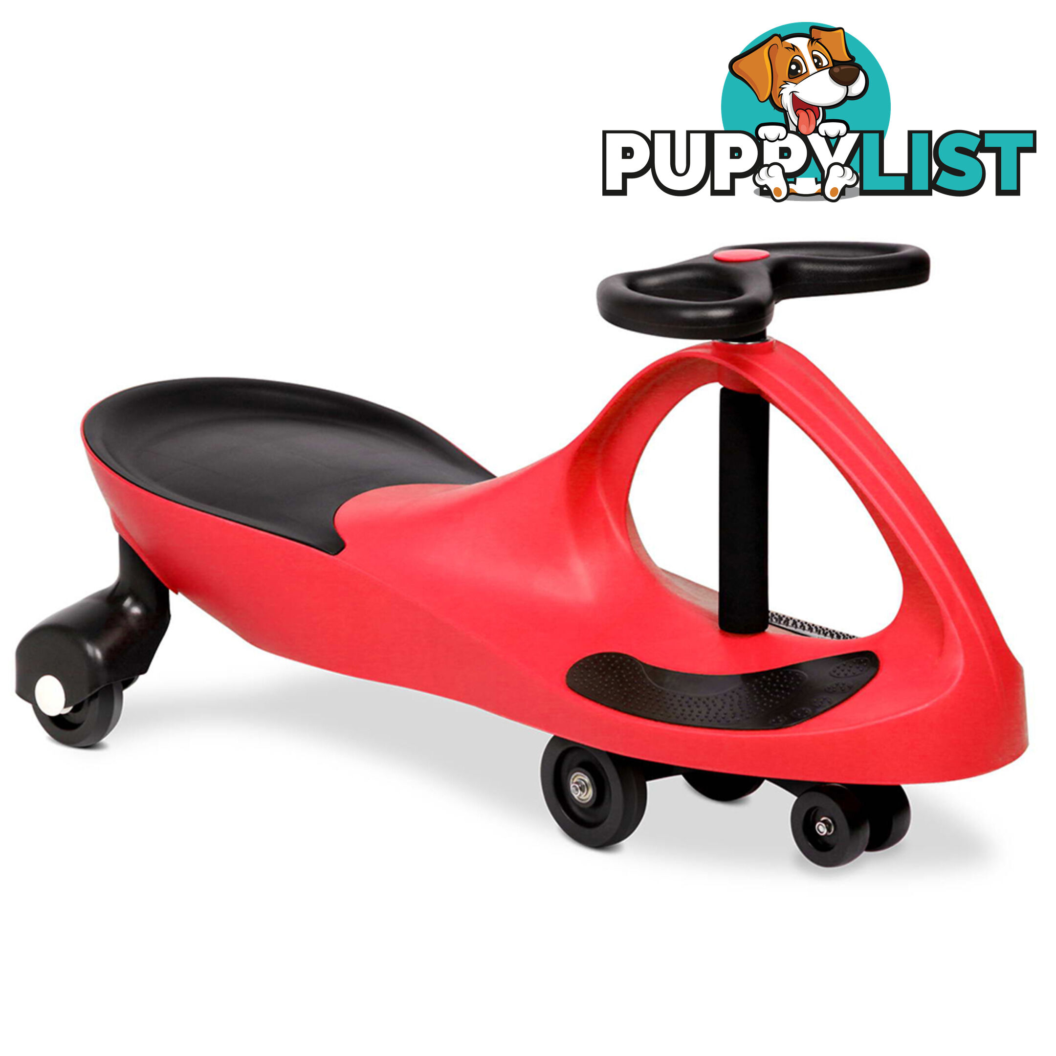 Pedal Free Swing Car - Red