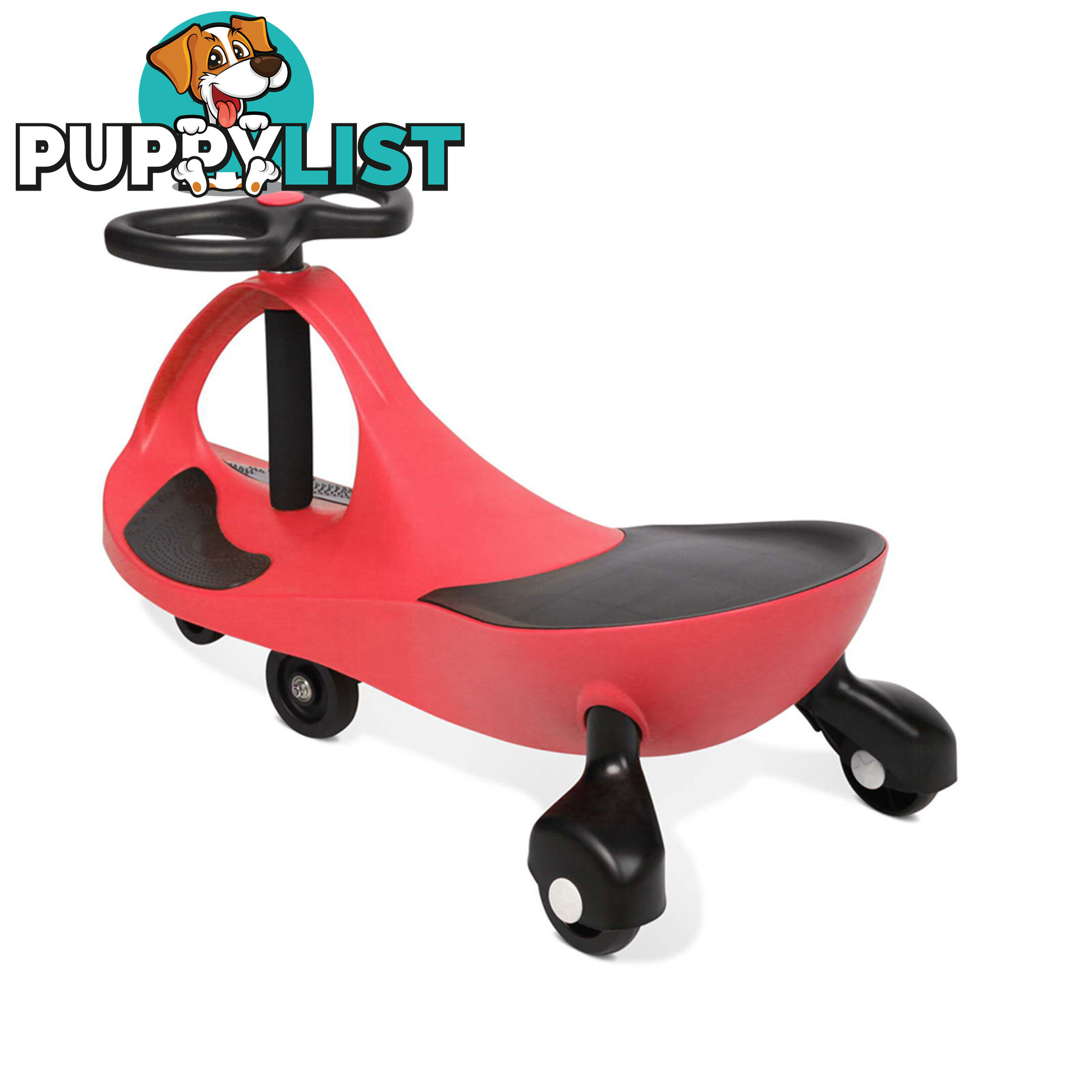 Pedal Free Swing Car - Red