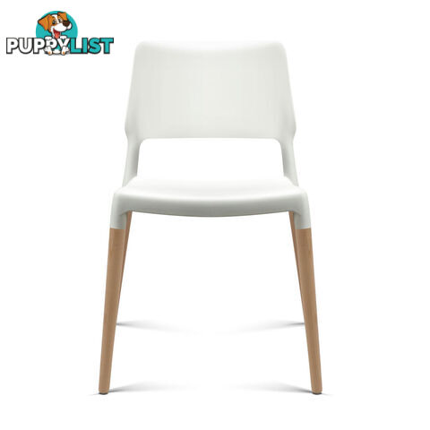 Set of 4 Belloch Replica Dining Chair - White