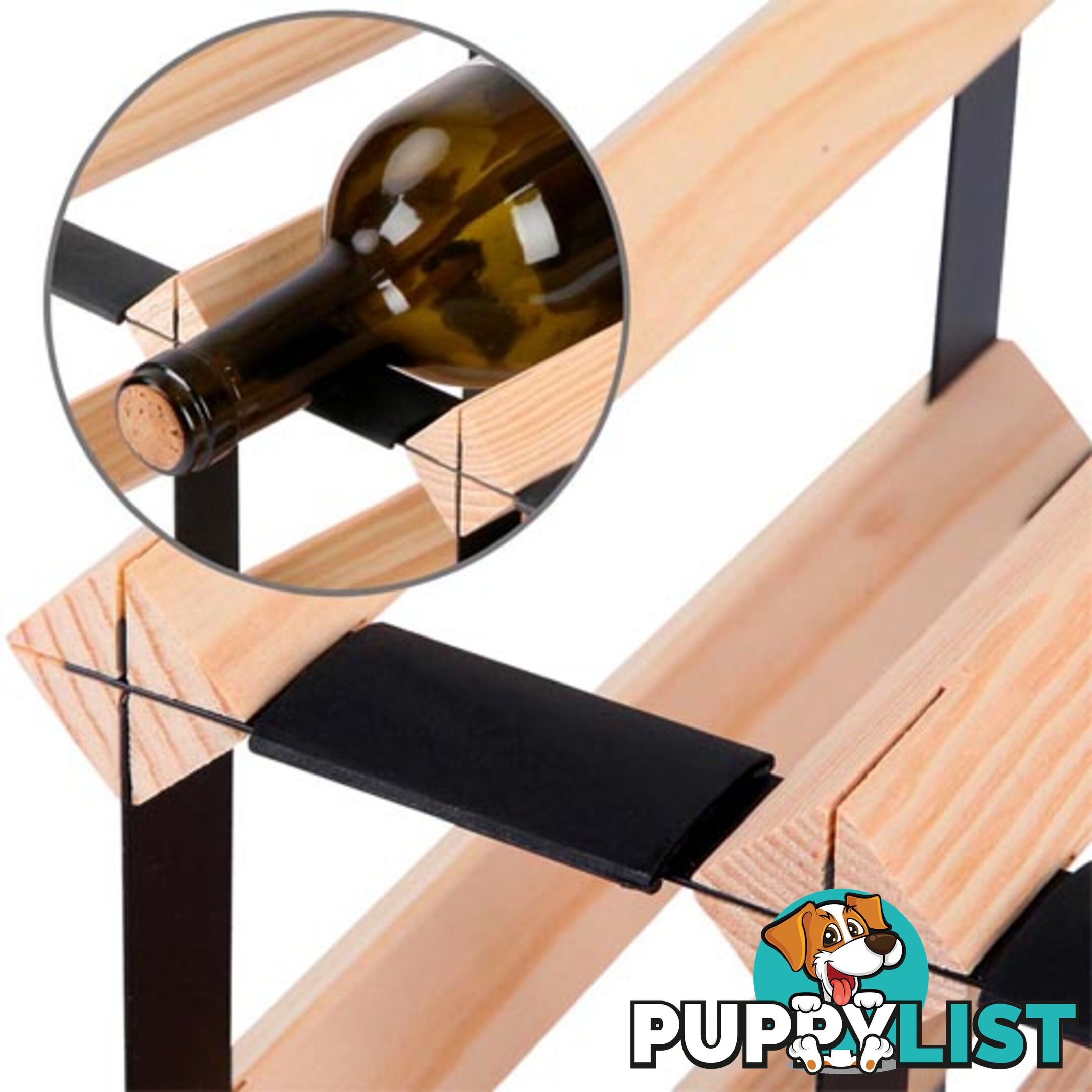 Timber Wine Rack 20 Bottles