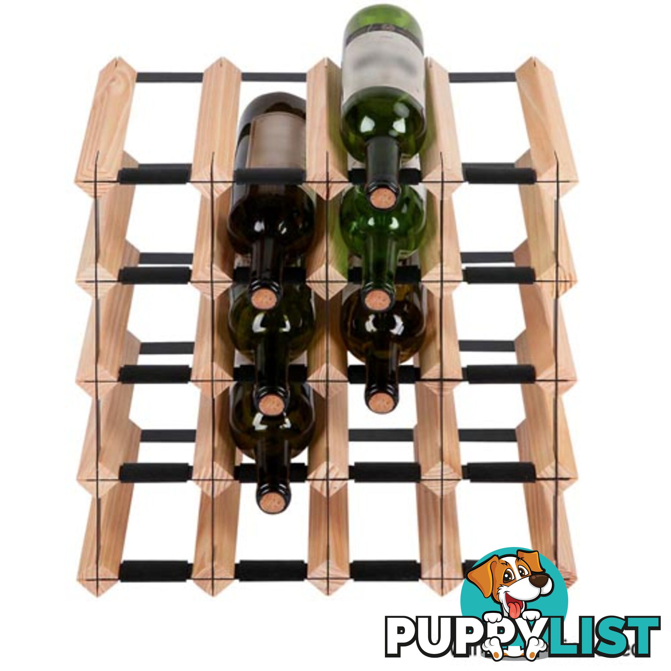 Timber Wine Rack 20 Bottles