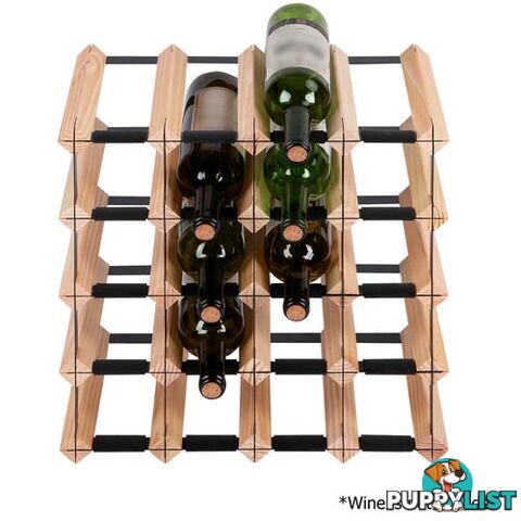 Timber Wine Rack 20 Bottles