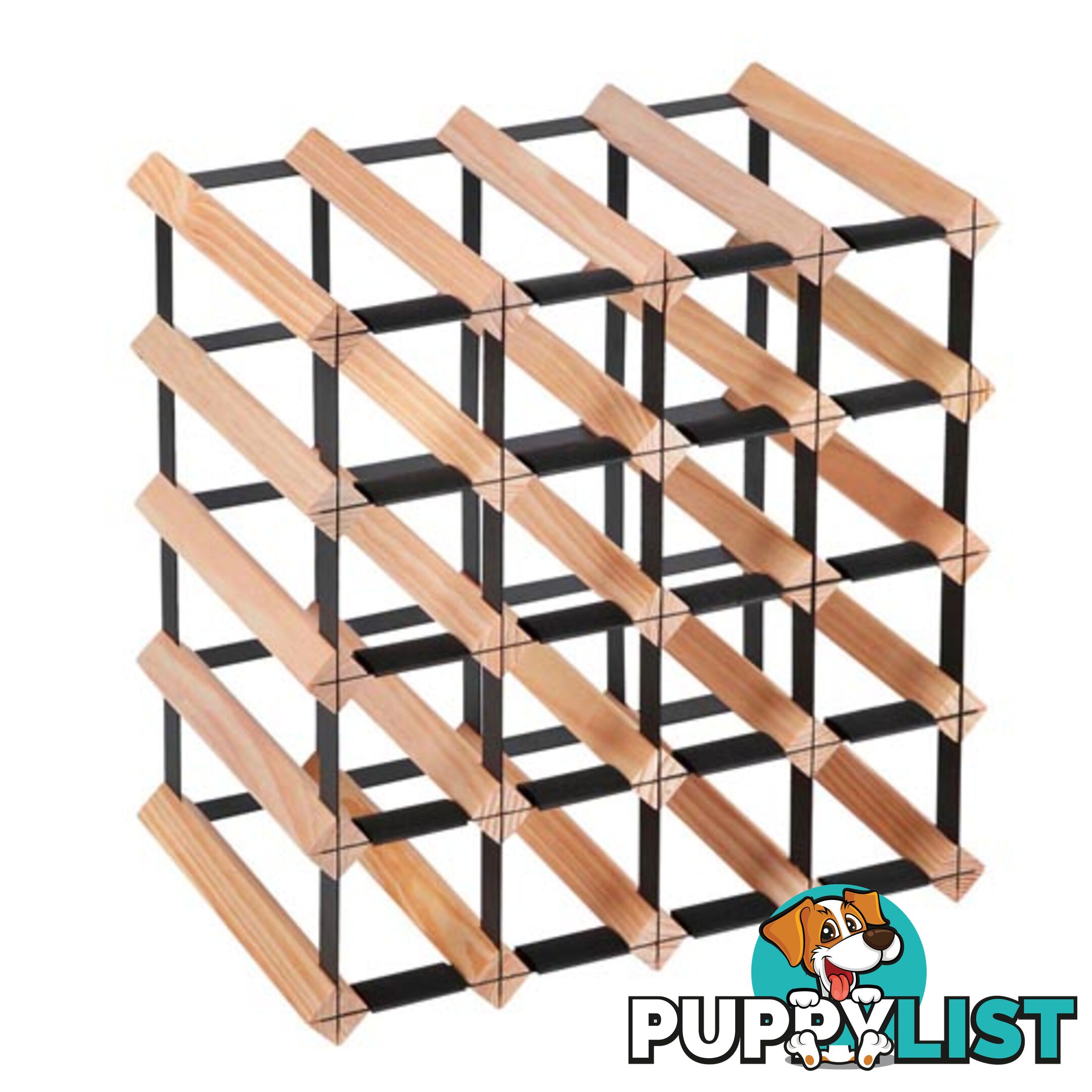 Timber Wine Rack 20 Bottles