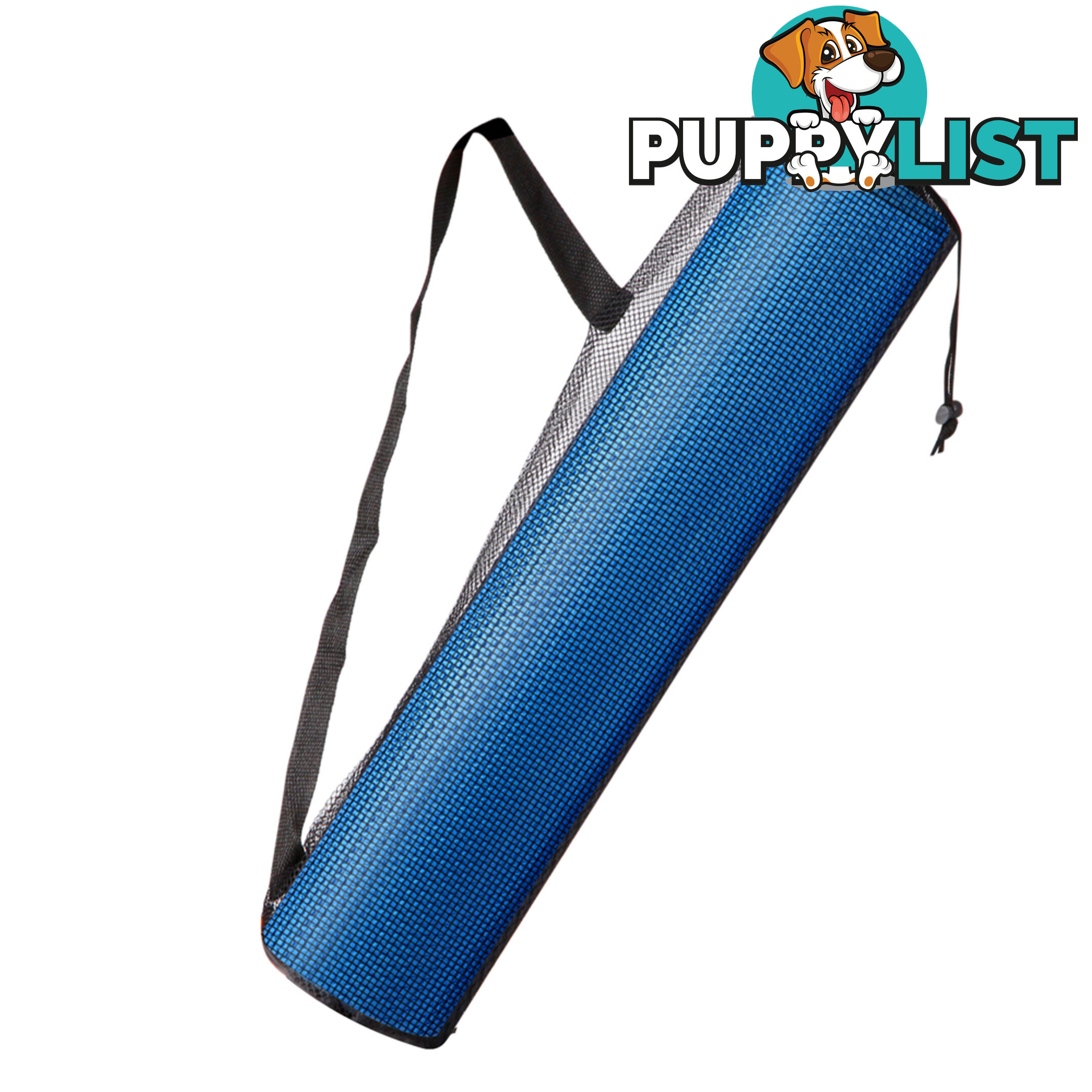 Yoga Gym Pilates EVA Stick Foam Roller Blue 90 x 15cm