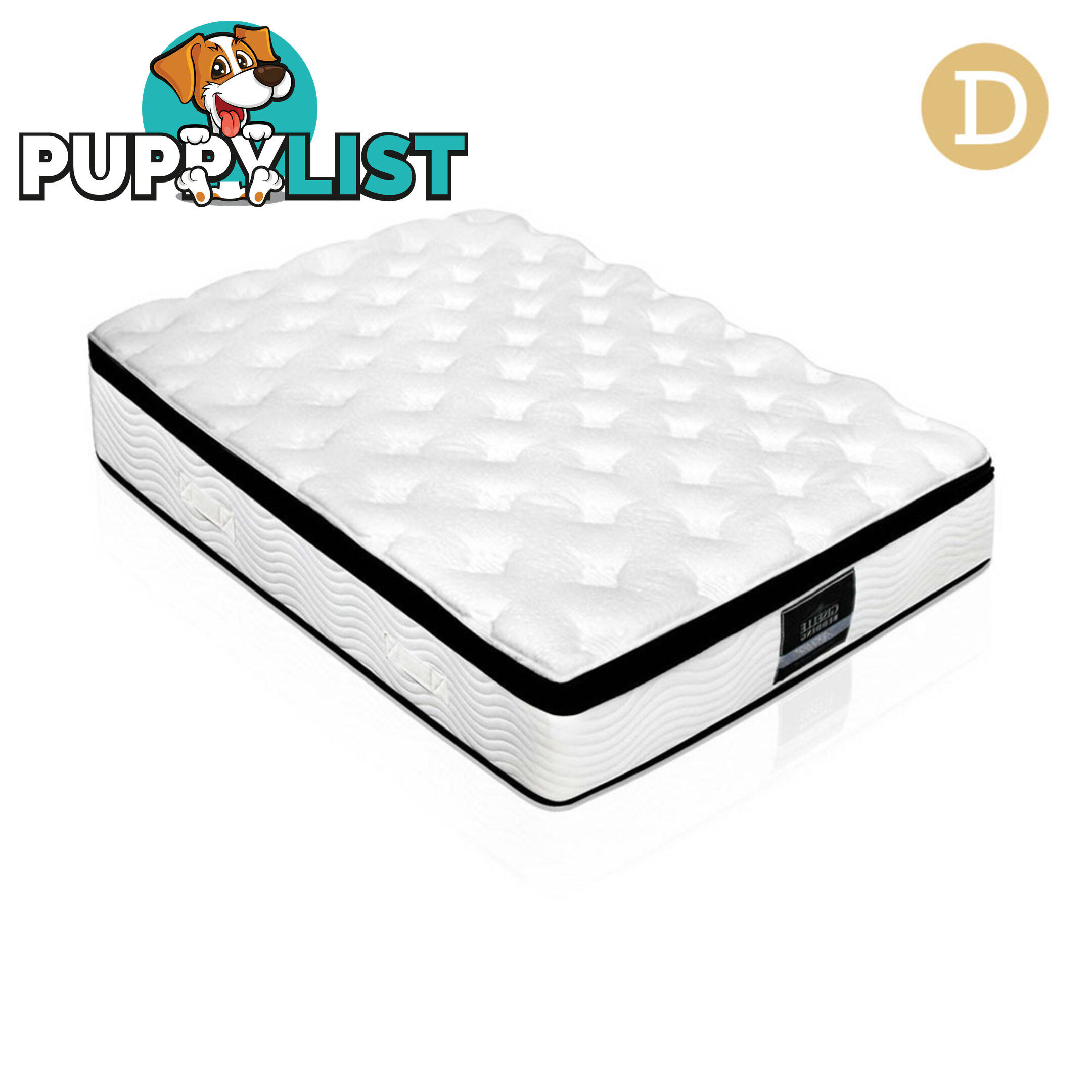 Latex Pillow Top Pocket Spring Mattress Double