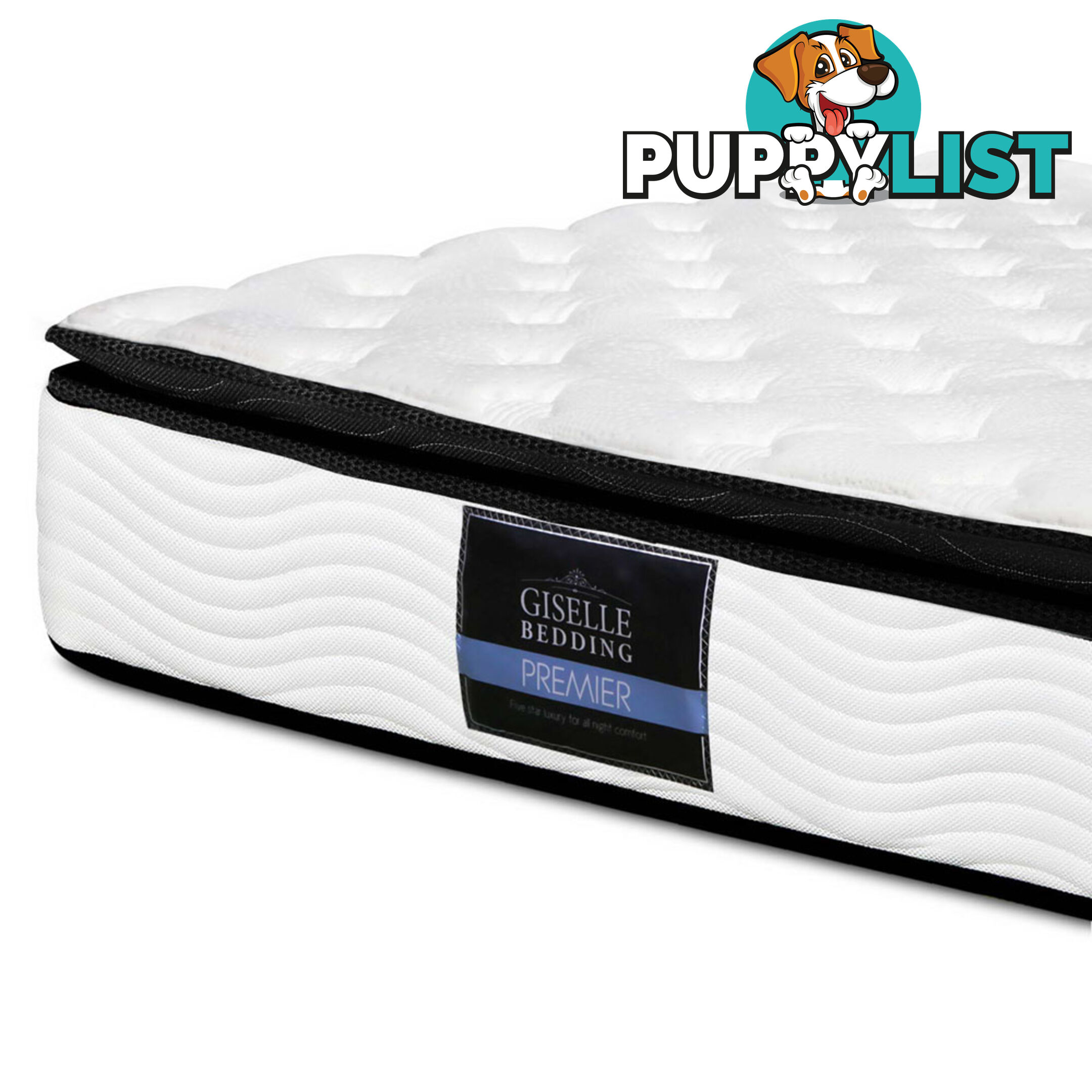 Latex Pillow Top Pocket Spring Mattress Double