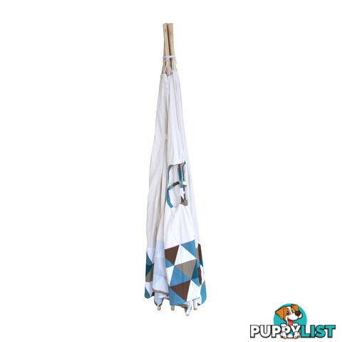 5 Poles Teepee Tent w/ Storage Bag