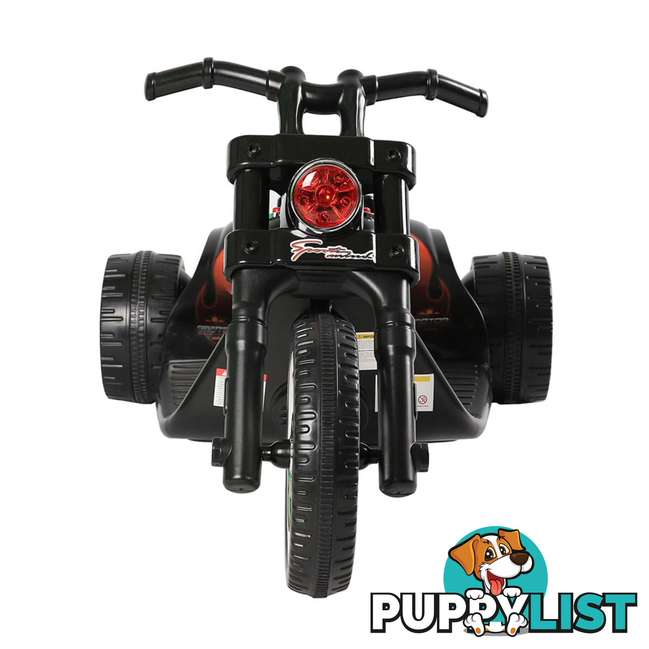 Kids Ride on Motorbike Black