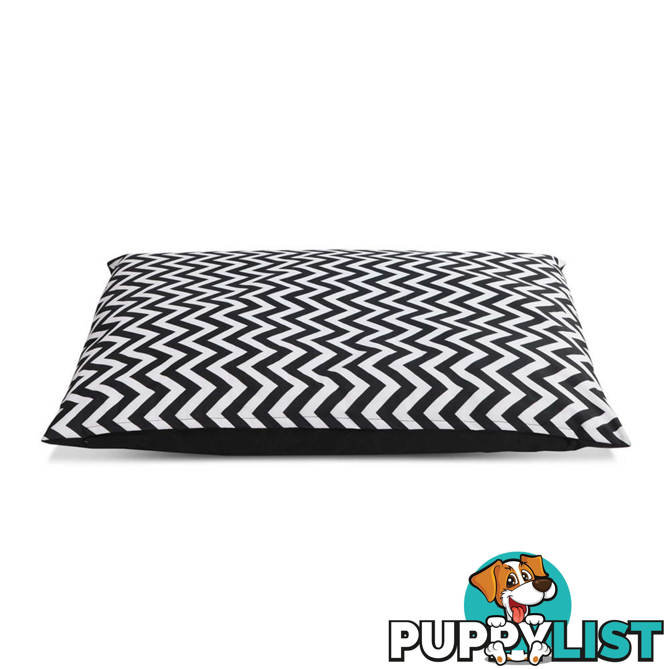 Washable Wavy Stripe Heavy Duty Pet Bed - XLarge