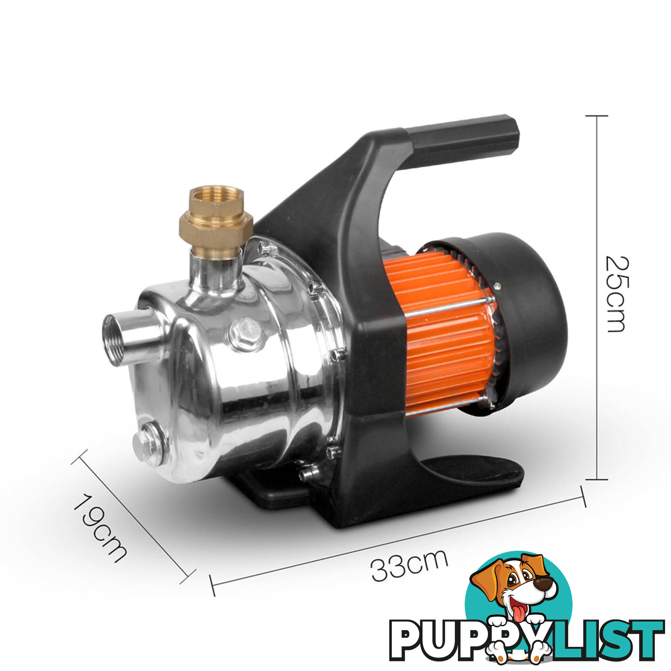 4320L/H Leak Proof Weatherproof Garden Pump