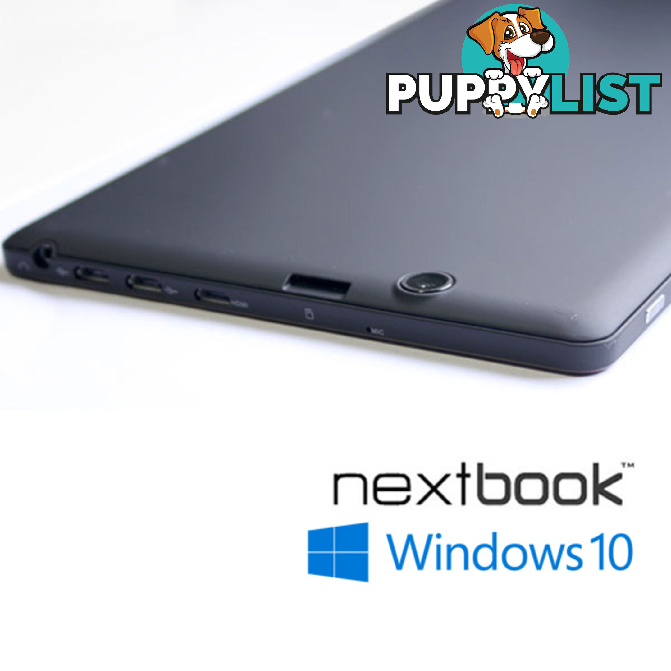 Nextbook 10.1 Inch 32G/Windows 10 /Quad Core with HDMI Output Tablet PC (NXW10QC32G)