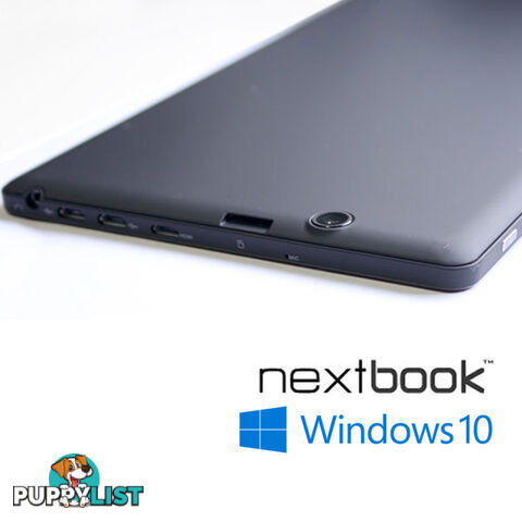 Nextbook 10.1 Inch 32G/Windows 10 /Quad Core with HDMI Output Tablet PC (NXW10QC32G)