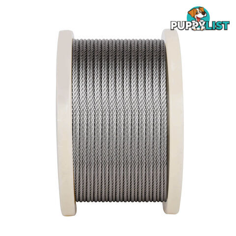 7 x 7 Marine Stainless Steel Wire Rope 100M